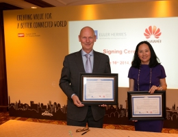 Huawei Signs Benchmark Deal with Euler Hermes